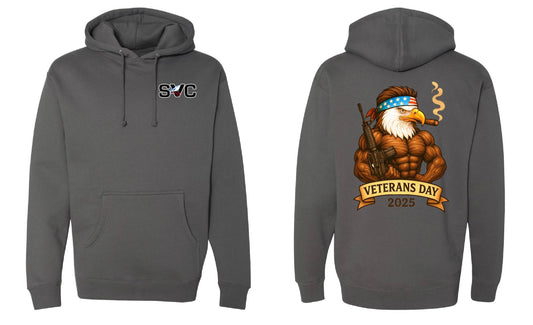 Shoreline Veterans - Veterans Eagle Hooded Sweatshirt