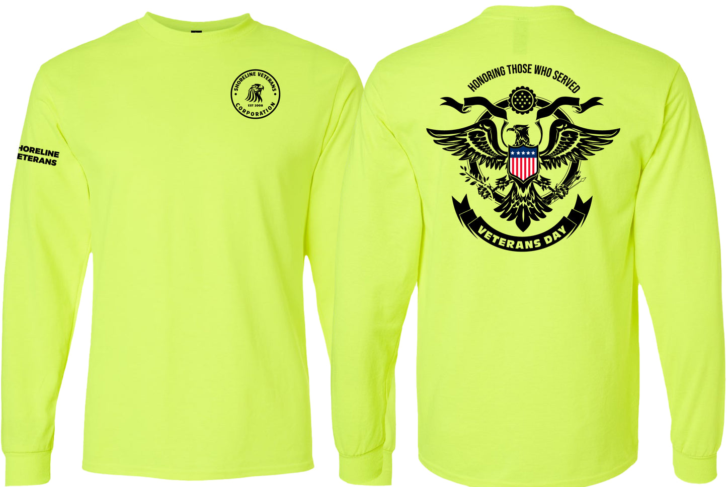 Shoreline Veterans - Ultra Cotton® Long Sleeve T-Shirt